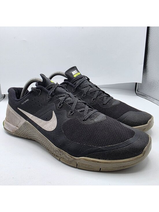 Nike Metcon 2 Mens Cross Training Shoes Size 10 Black Gray Athletic Sneakers main image 8